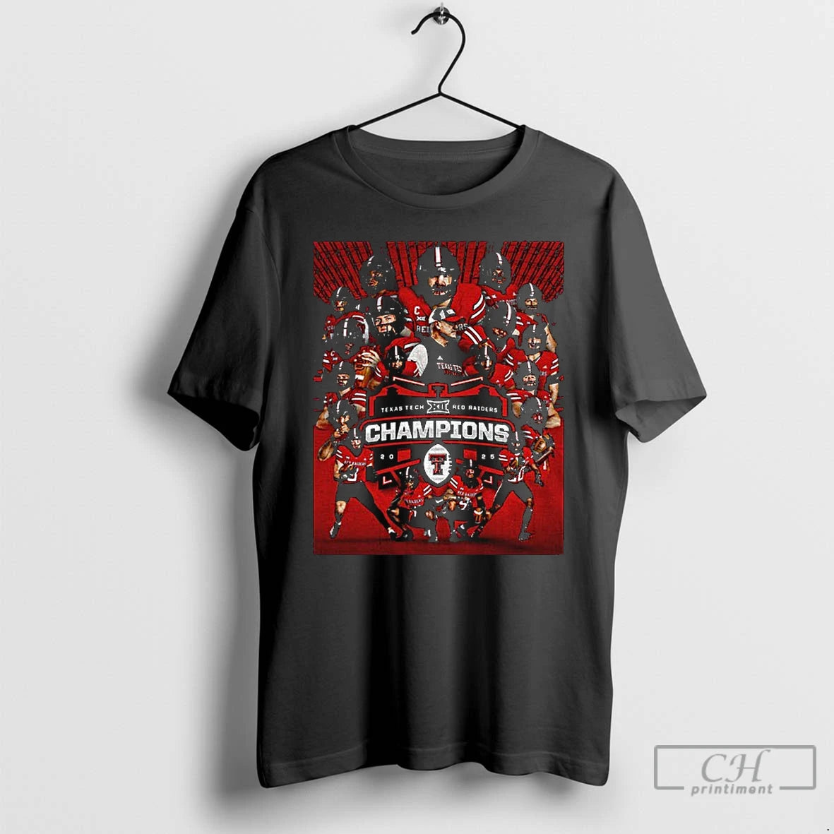 Classic Texas Tech Red Raiders Cfp 2025 Big 12 Football Champions T-Shirts, Hoodie, Sweatshirt | AU01DripNestTees.com