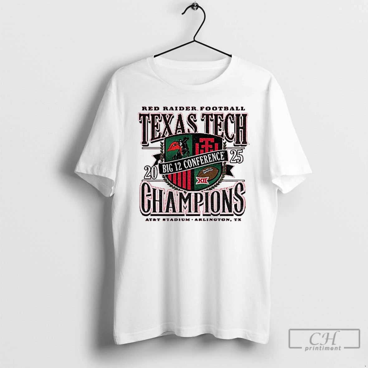 Classic Texas Tech Red Raiders Football 2025 Big 12 Cfp Champions T-Shirts, Hoodie, Sweatshirt | AU01DripNestTees.com
