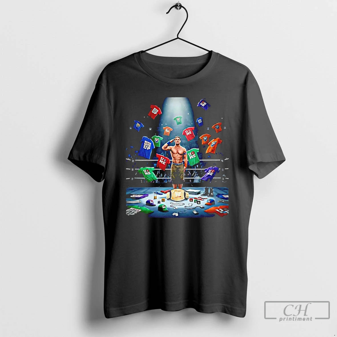 Classic Thank You John Cena Never Give Up U Me Graphic T-Shirts, Hoodie, Sweatshirt | AU01DripNestTees.com