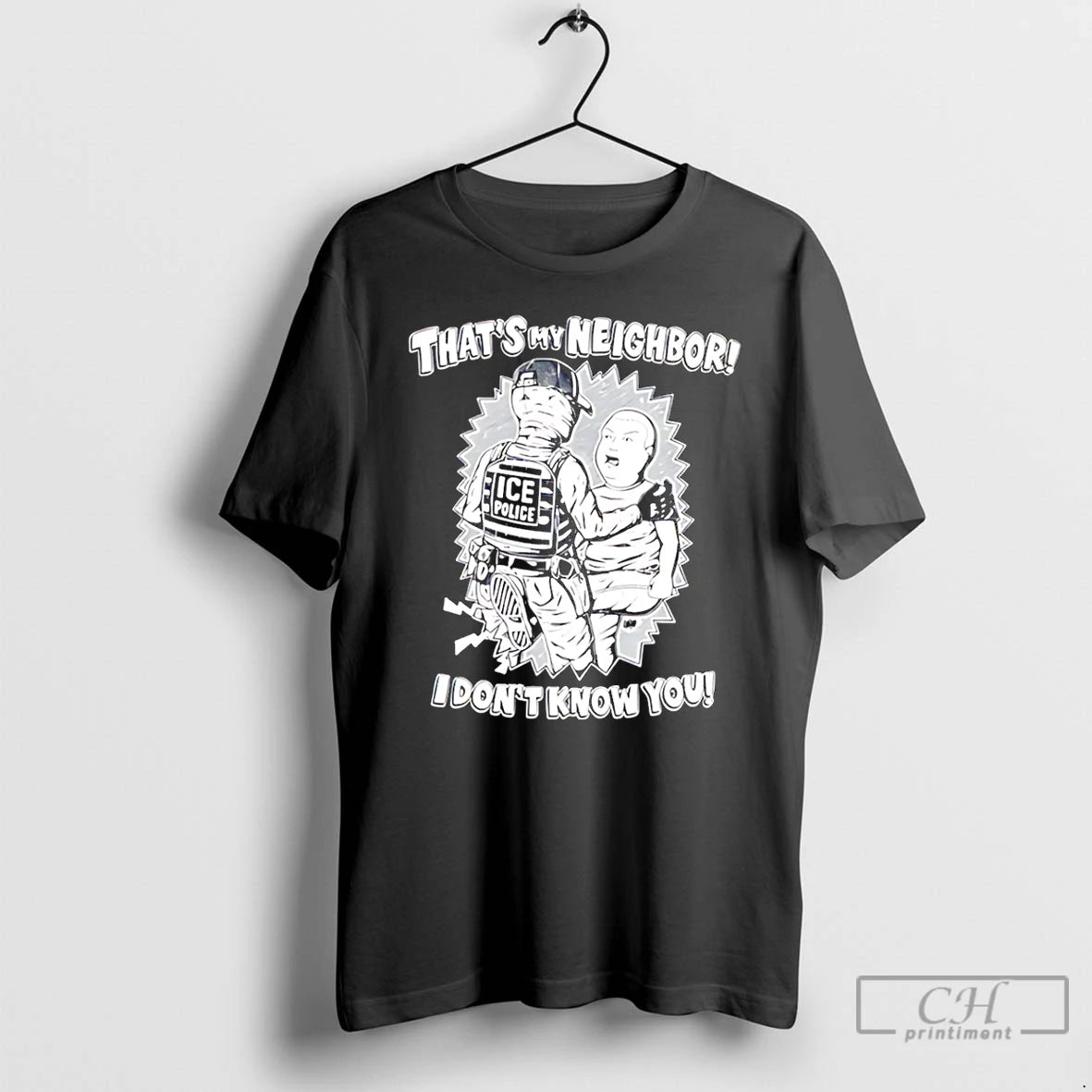 Classic Thats My Neighbor I Dont Know You T-Shirts, Hoodie, Sweatshirt | AU01DripNestTees.com