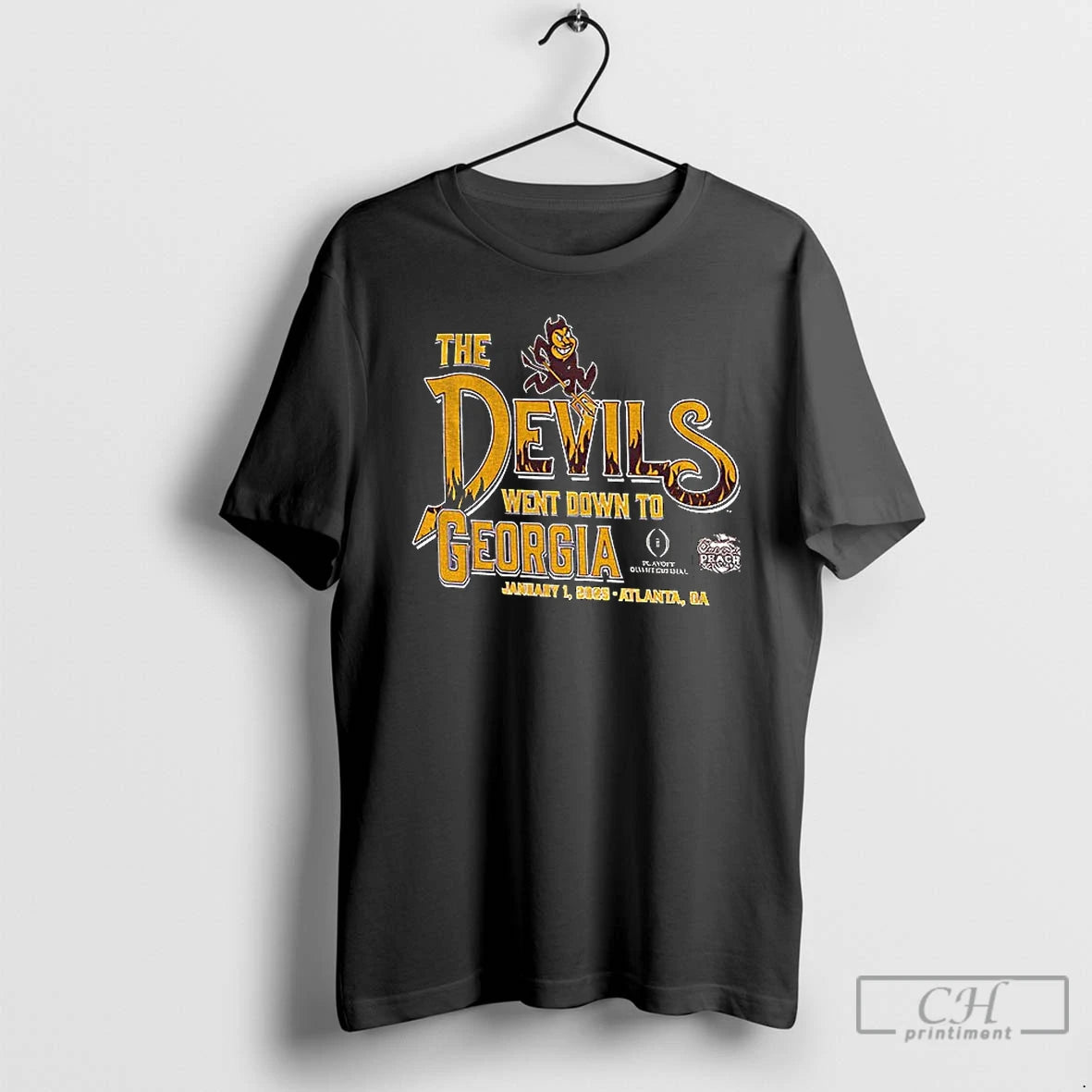 Classic The Arizona State Sun Devils Went Down To Georgia Jan 1 T Shirts Sweater Hoodie, Sweatshirt | AU01DripNestTees.com
