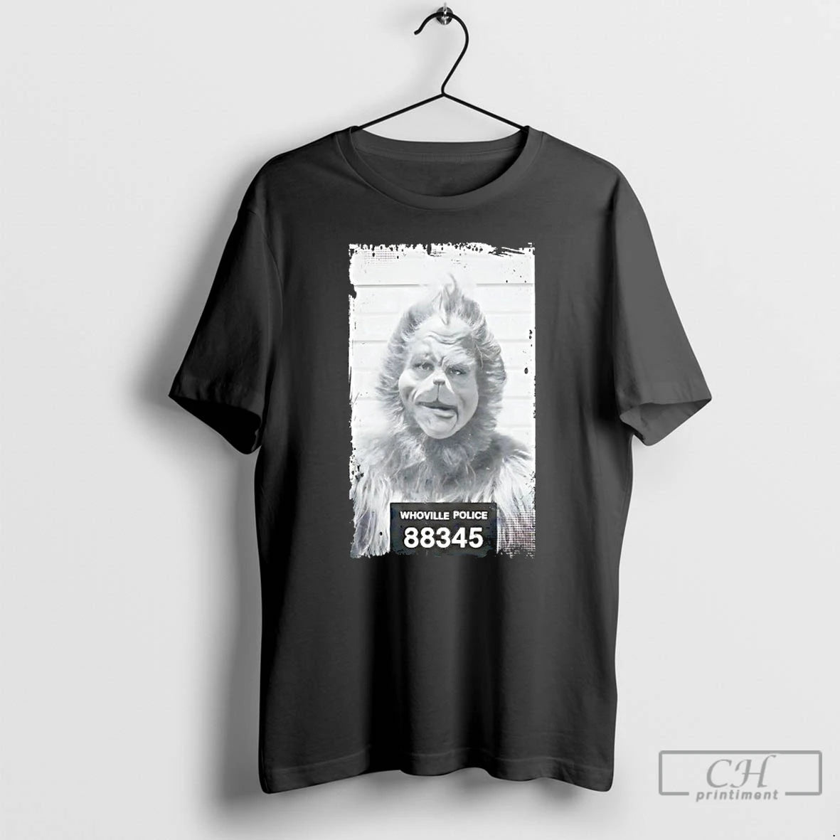 Classic The Grinch Whoville Police 88345 Mugshot T-Shirts, Hoodie, Sweatshirt | AU01DripNestTees.com