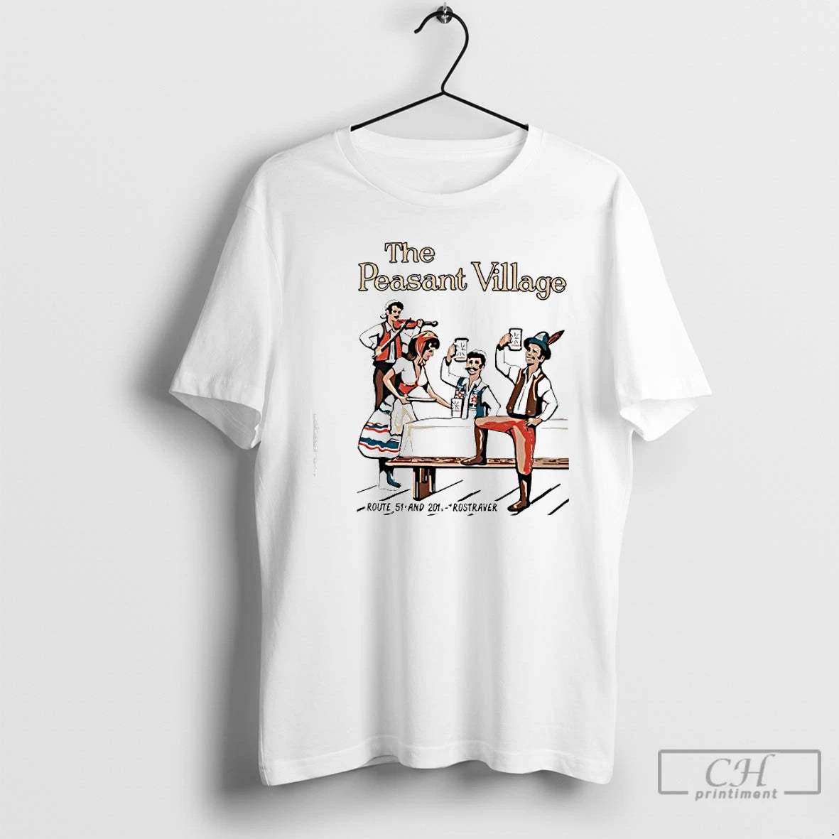 Classic The Peasant Village Rostraver Graphic T-Shirts, Hoodie, Sweatshirt | AU01DripNestTees.com
