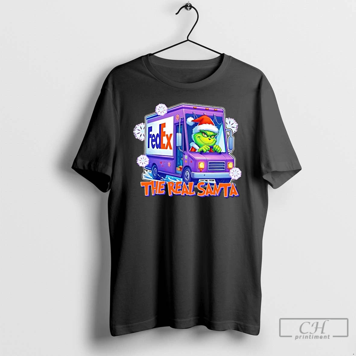 Classic The Real Santa Grinch Christmas Carrier T-Shirts, Hoodie, Sweatshirt | AU01DripNestTees.com