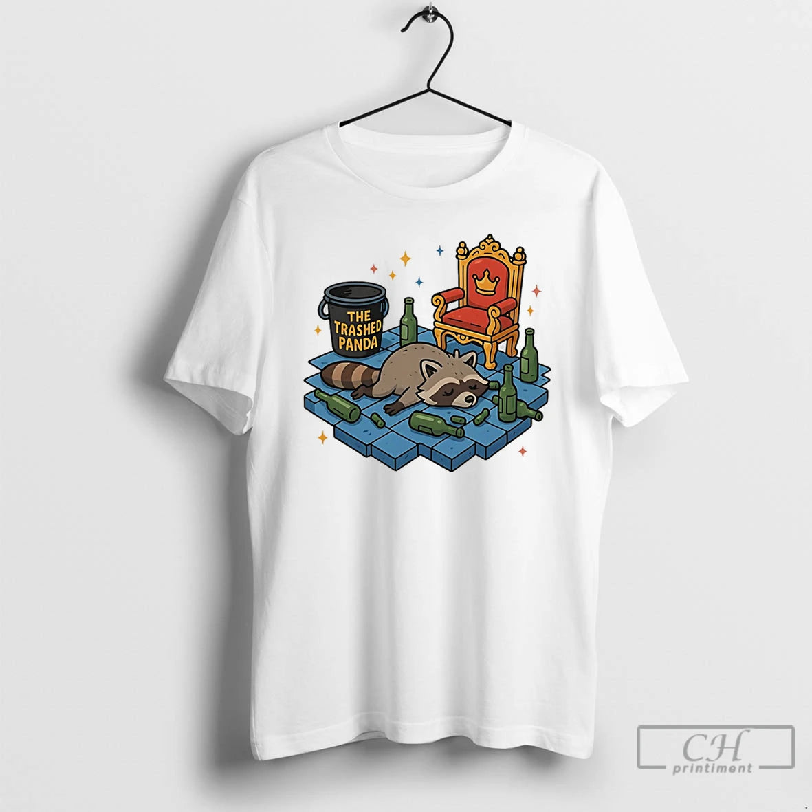 Classic The Trashed Panda Drunk Raccoon T-Shirts, Hoodie, Sweatshirt | AU01DripNestTees.com