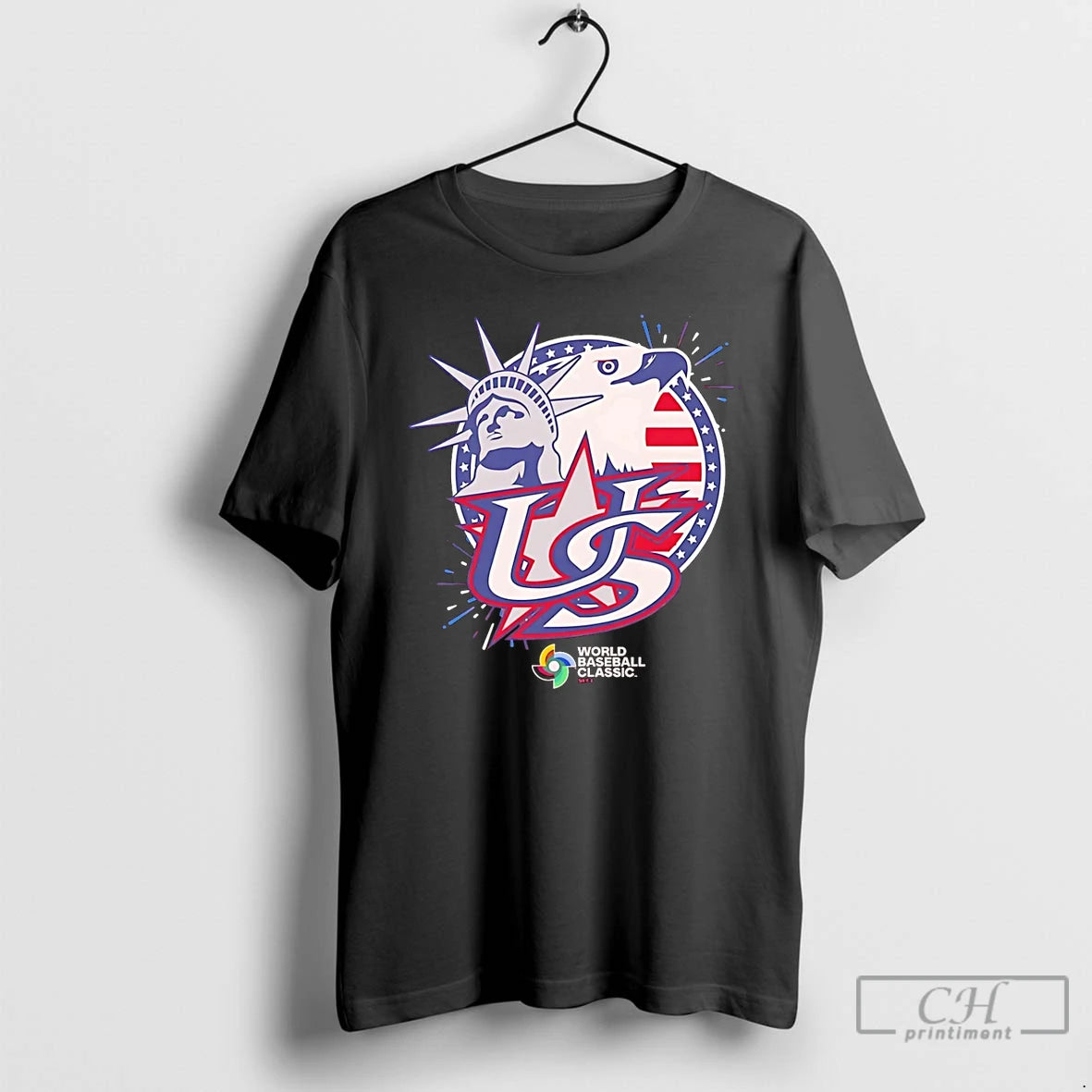 Classic The Usa 2025 World Baseball Classic Scarlet T-Shirts, Hoodie, Sweatshirt | AU01DripNestTees.com