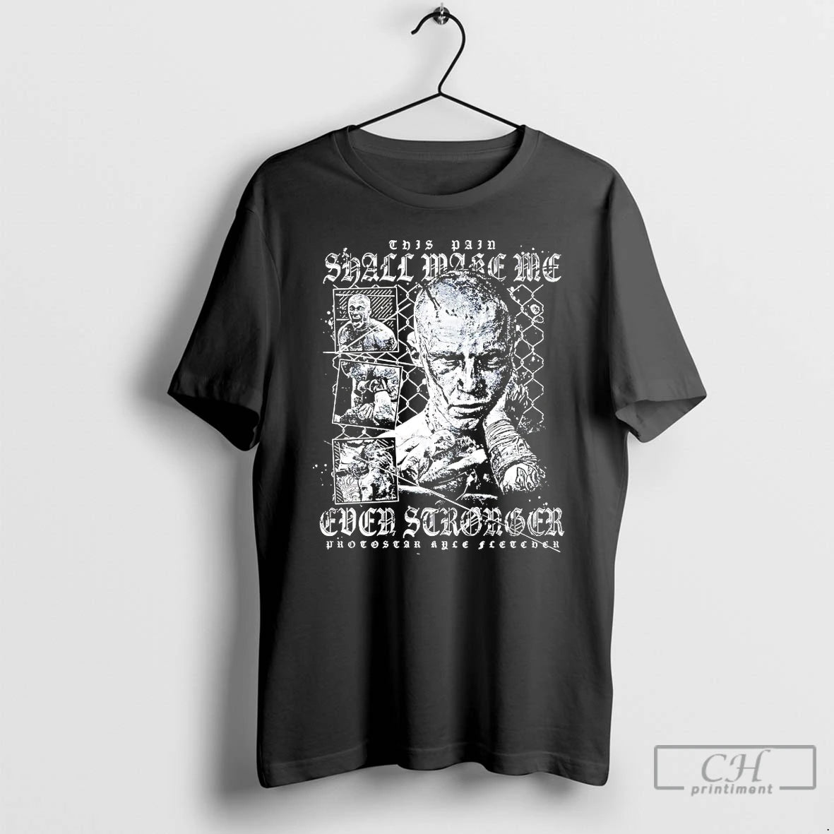 Classic This Pain Shall Wake Me Even Stronger Kyle Fletcher T-Shirts, Hoodie, Sweatshirt | AU01DripNestTees.com