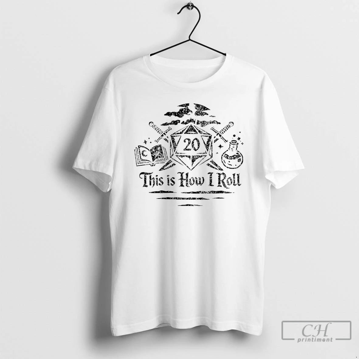 Classic This Is How I Roll D20 T-Shirts, Hoodie, Sweatshirt | AU01DripNestTees.com