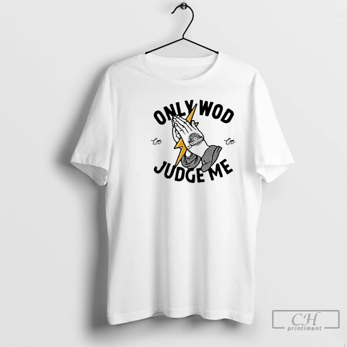 Classic Thundernoise Only Wod Can Judge Me Circle White T-Shirts, Hoodie, Sweatshirt | AU01DripNestTees.com
