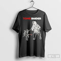 Classic Tomb Raider Lara Vs Bear T-Shirts, Hoodie, Sweatshirt | AU01DripNestTees.com