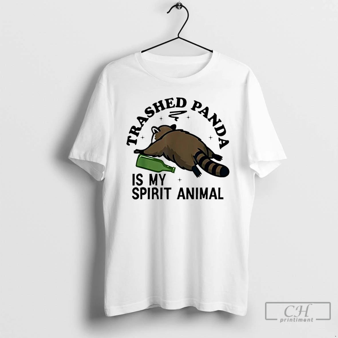 Classic Trashed Panda Is My Spirit Animal Racoon Meme T-Shirts, Hoodie, Sweatshirt | AU01DripNestTees.com