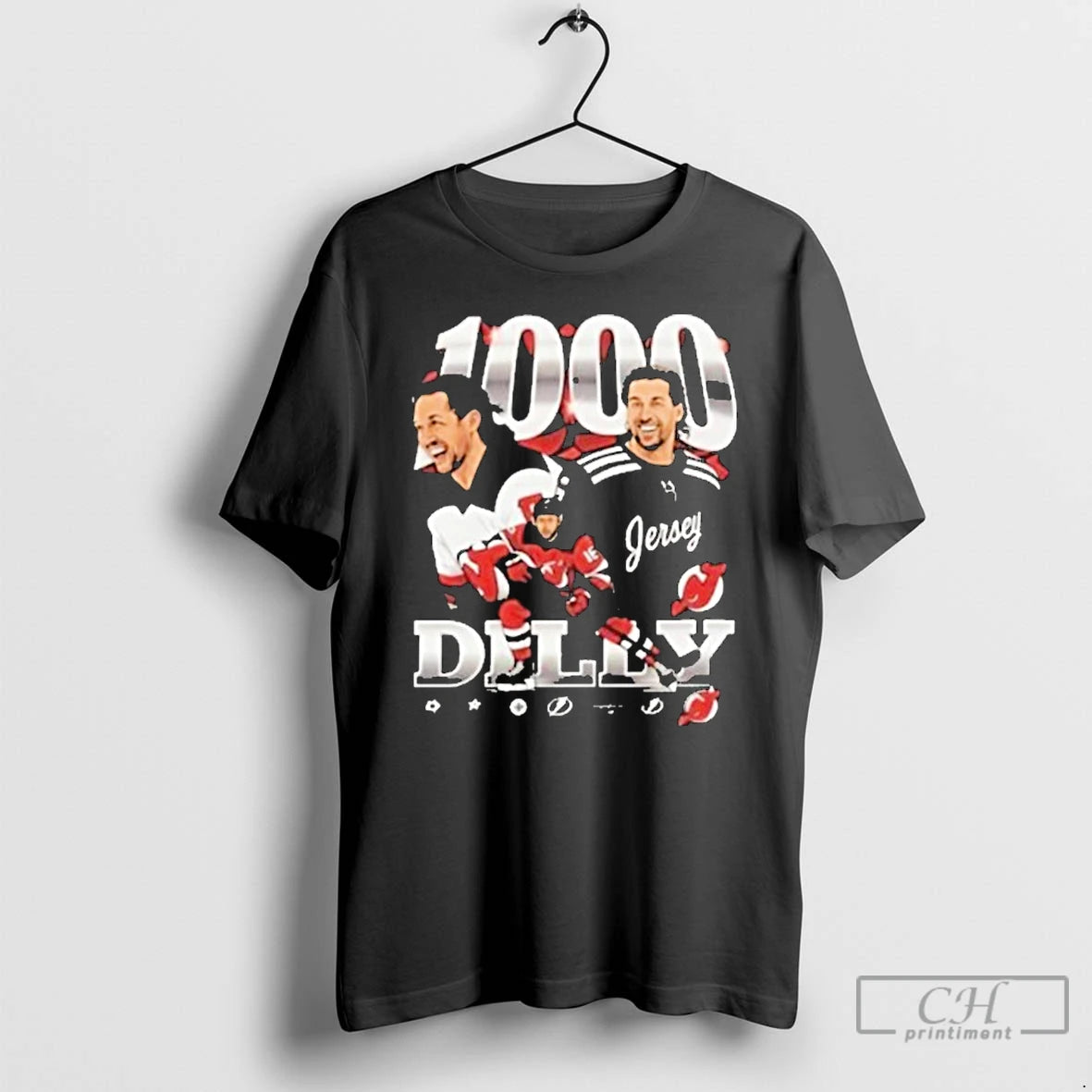 Classic Travis Zajac 1000 Games New Jersey Devils T-Shirts, Hoodie, Sweatshirt | AU01DripNestTees.com
