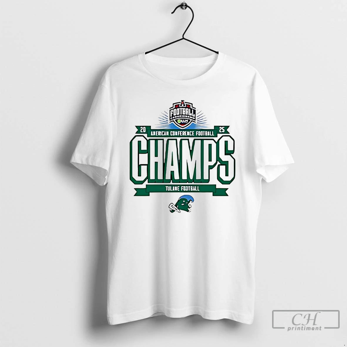 Classic Tulane Green Wave 2025 American Championship T-Shirts, Hoodie, Sweatshirt | AU01DripNestTees.com