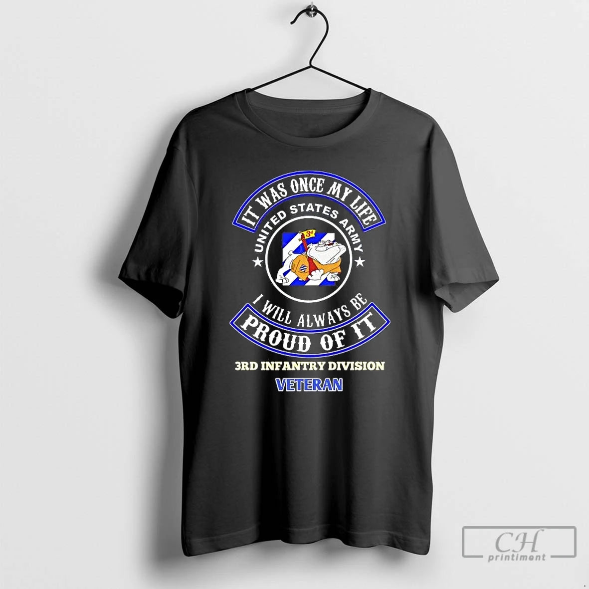 Classic U S Armys 3rd Infantry Division It Was Once My Life Proud Of It T-Shirts, Hoodie, Sweatshirt | AU01DripNestTees.com