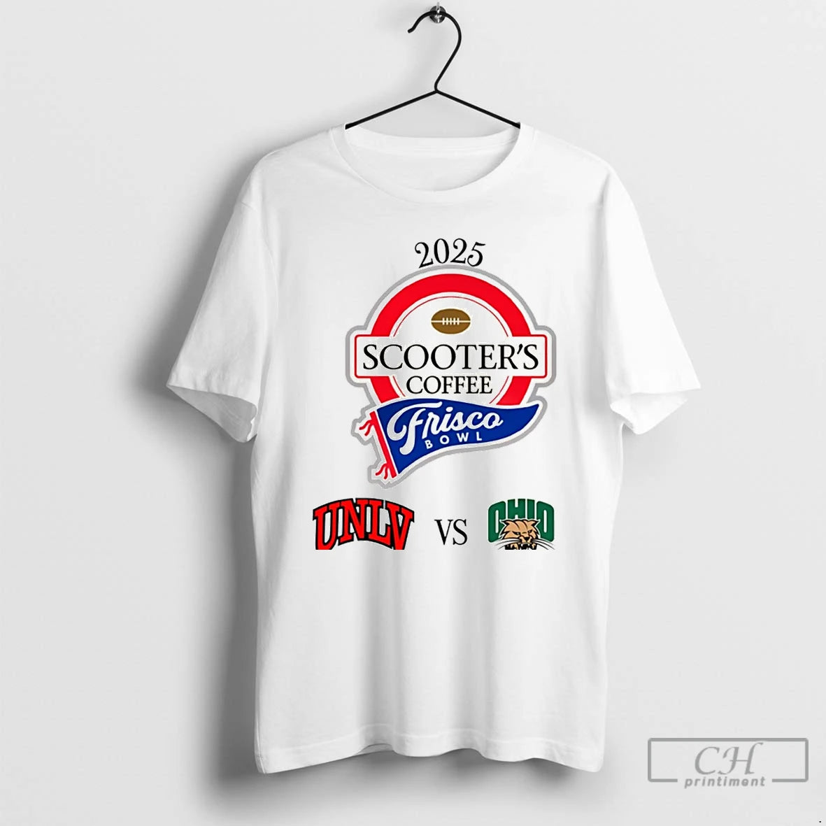 Classic Unlv Rebels Vs Ohio Bobcats 2025 Frisco Bowl T-Shirts, Hoodie, Sweatshirt | AU01DripNestTees.com