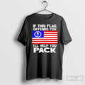 Classic Us Flag If This Flag Offends You Ill Help You Pack T Shirts Sweater Hoodie, Sweatshirt | AU01DripNestTees.com