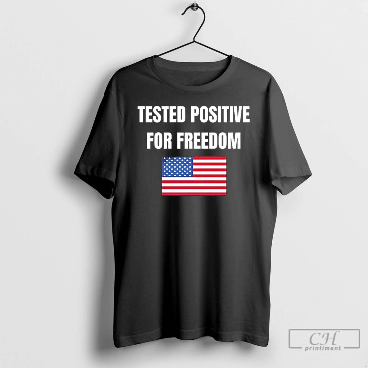 Classic Us Flag Tested Positive For Freedom T-Shirts, Hoodie, Sweatshirt | AU01DripNestTees.com