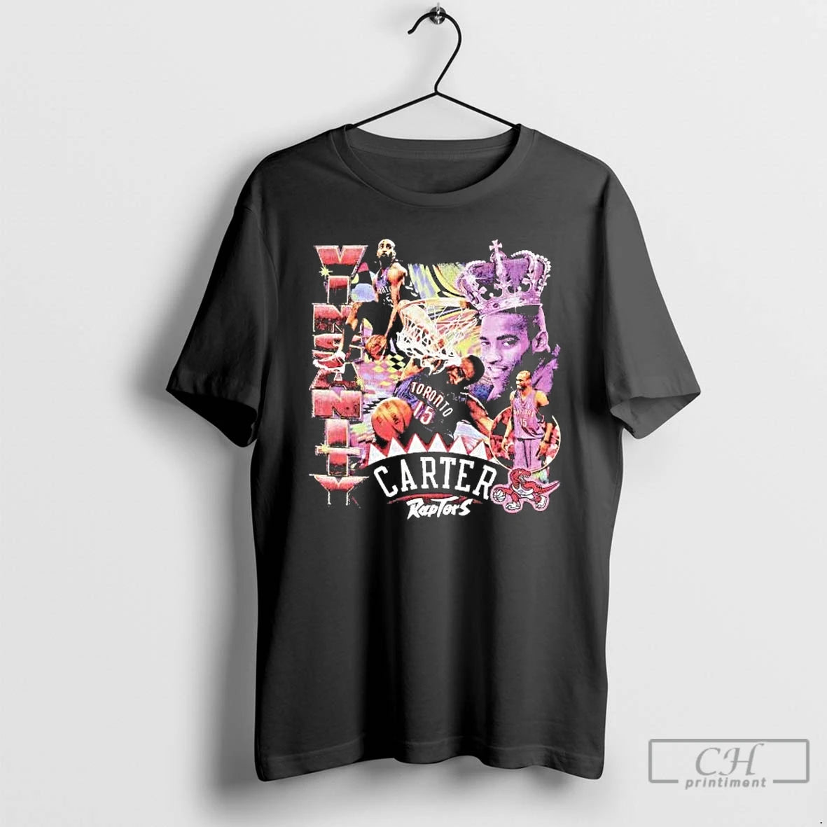 Classic Vince Carter King Vinsanity Toronto Raptors T-Shirts, Hoodie, Sweatshirt | AU01DripNestTees.com