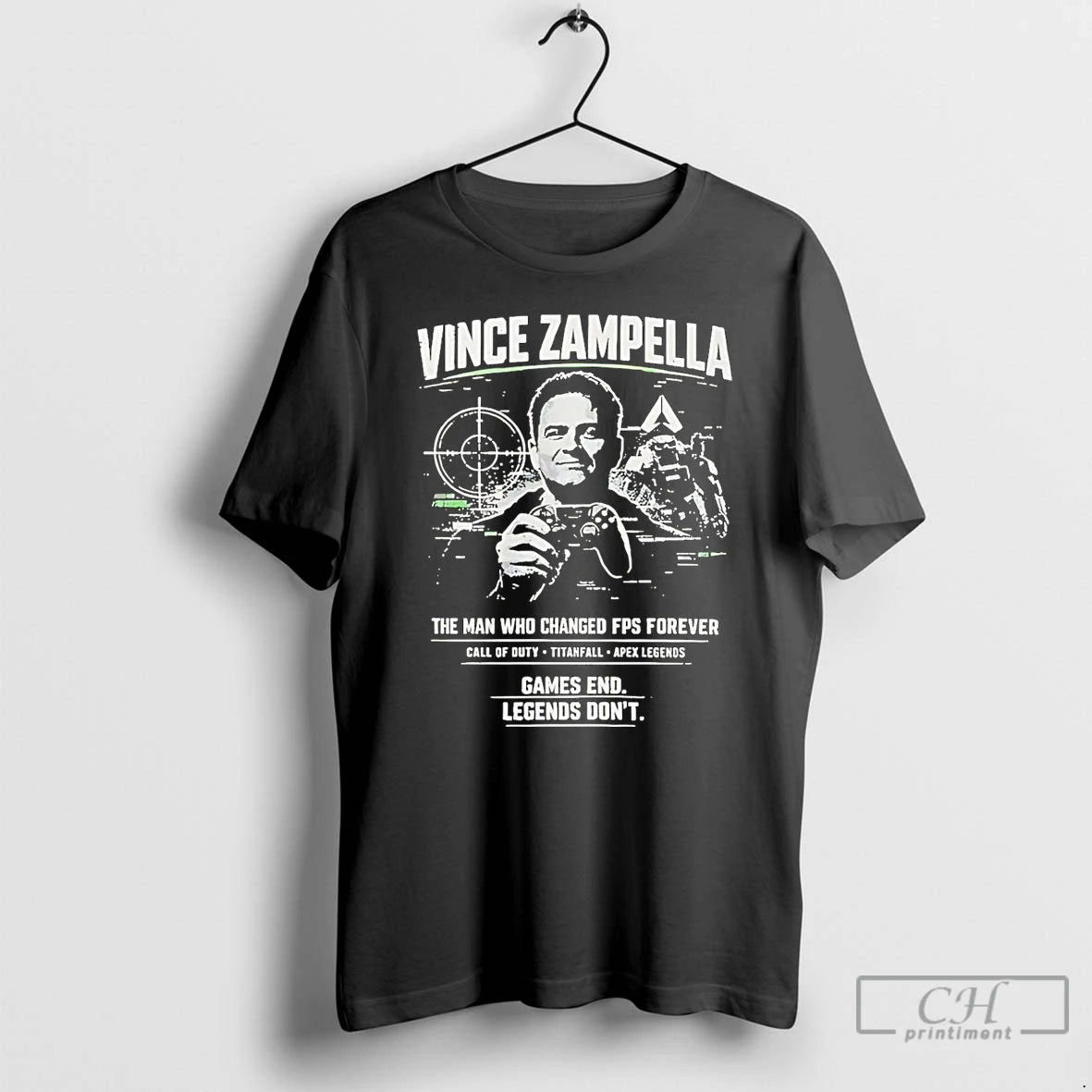 Classic Vince Zampella The Man Who Changed Fps Forever T-Shirts, Hoodie, Sweatshirt | AU01DripNestTees.com
