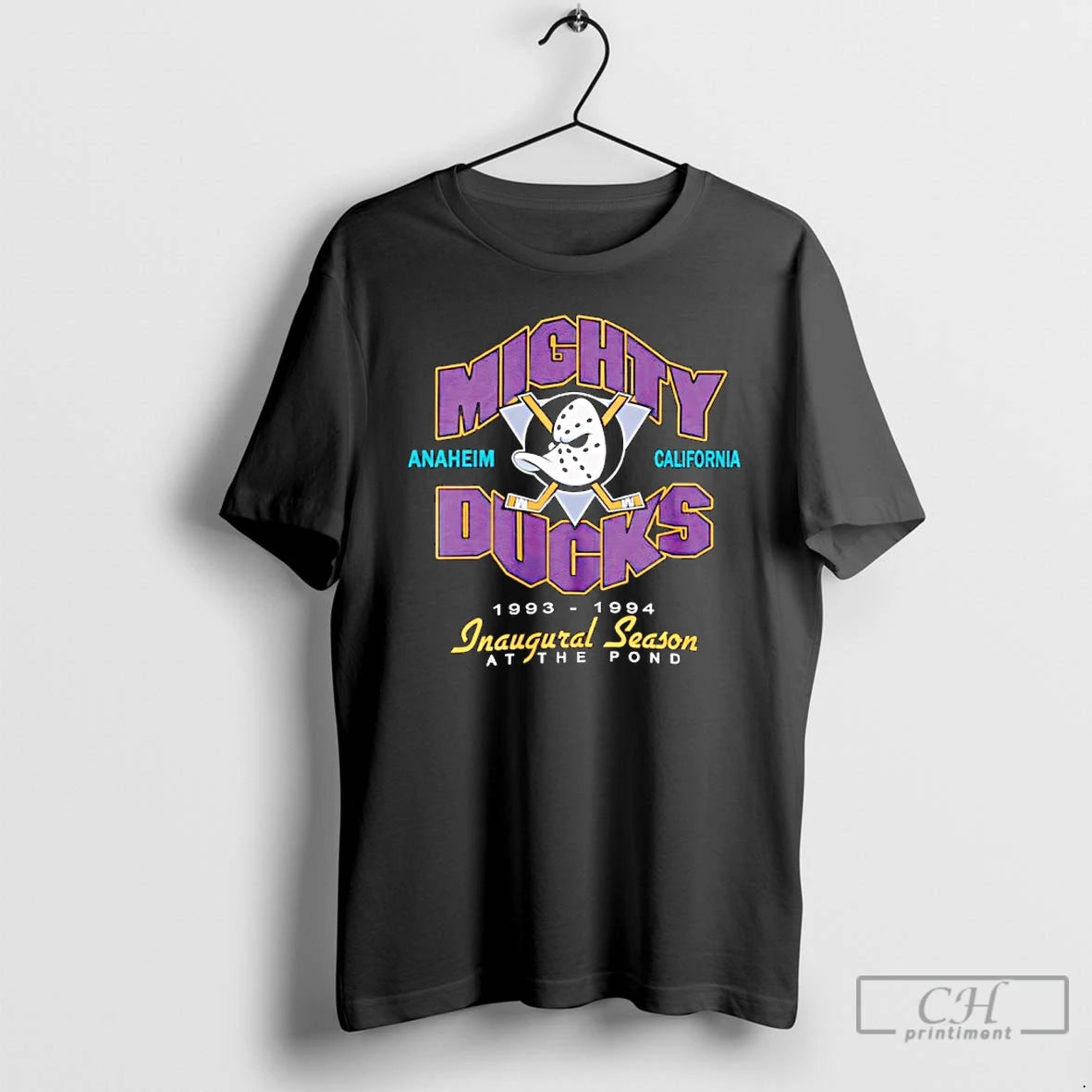 Classic Vintage 1994 Inaugural Season Mighty Ducks T-Shirts, Hoodie, Sweatshirt | AU01DripNestTees.com