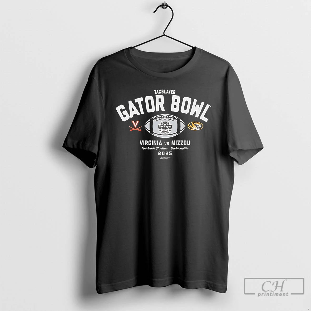Classic Virginia Cavaliers Vs Missouri Tigers 2025 Taxslayer Gator Bowl T-Shirts, Hoodie, Sweatshirt | AU01DripNestTees.com