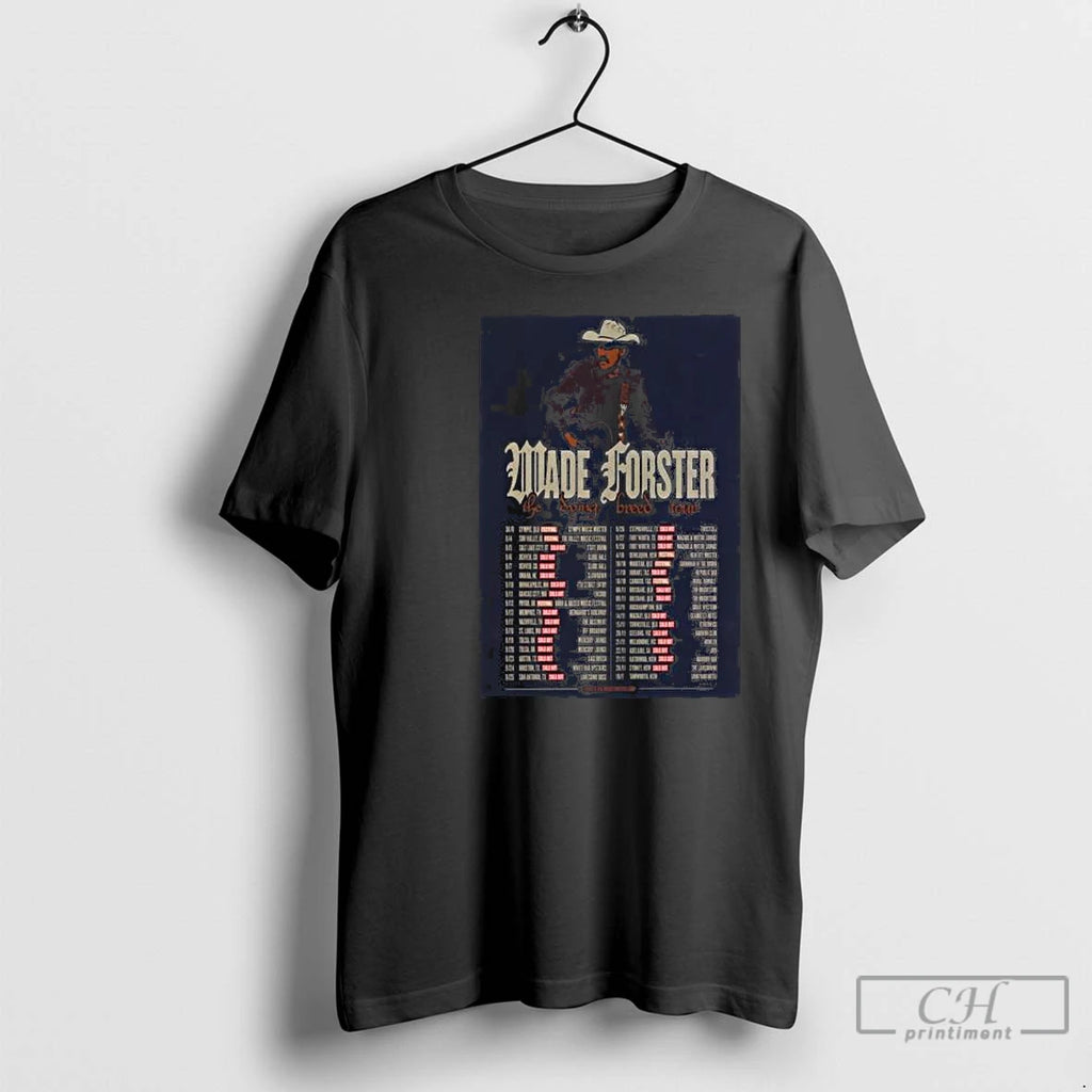Classic Wade Forster 2026 The Dying Breed Tour Circle Black T-Shirts, Hoodie, Sweatshirt | AU01DripNestTees.com