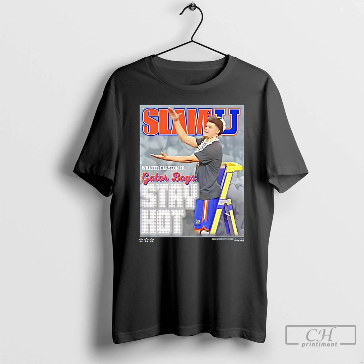 Classic Walter Clayton Jr Slam Florida Gators Charcoa Utah Jazz Stay Hot T Shirts Sweater Hoodie, Sweatshirt