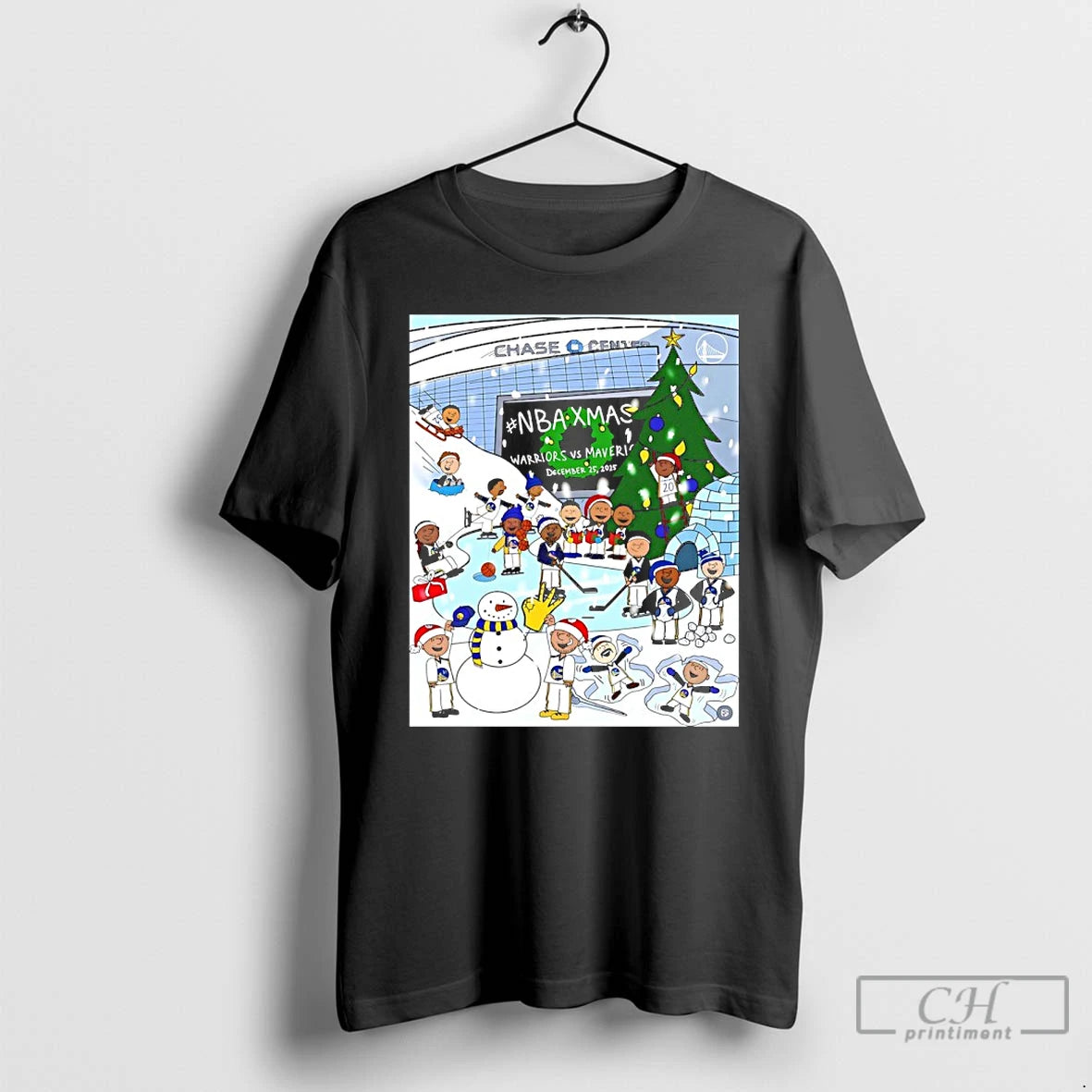 Classic Warriors Vs Mavericks 2025 Nba Xmas T-Shirts, Hoodie, Sweatshirt | AU01DripNestTees.com