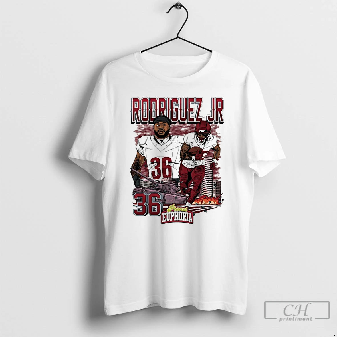 Classic Washington Commanders Chris Rodriguez Jr Player City Skyline T-Shirts, Hoodie, Sweatshirt | AU01DripNestTees.com
