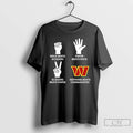 Classic Washington Commanders Nothing Beats Rock Beats Scissors Paper Beats Rock Scissors Beats Paper T-Shirts, Hoodie,...