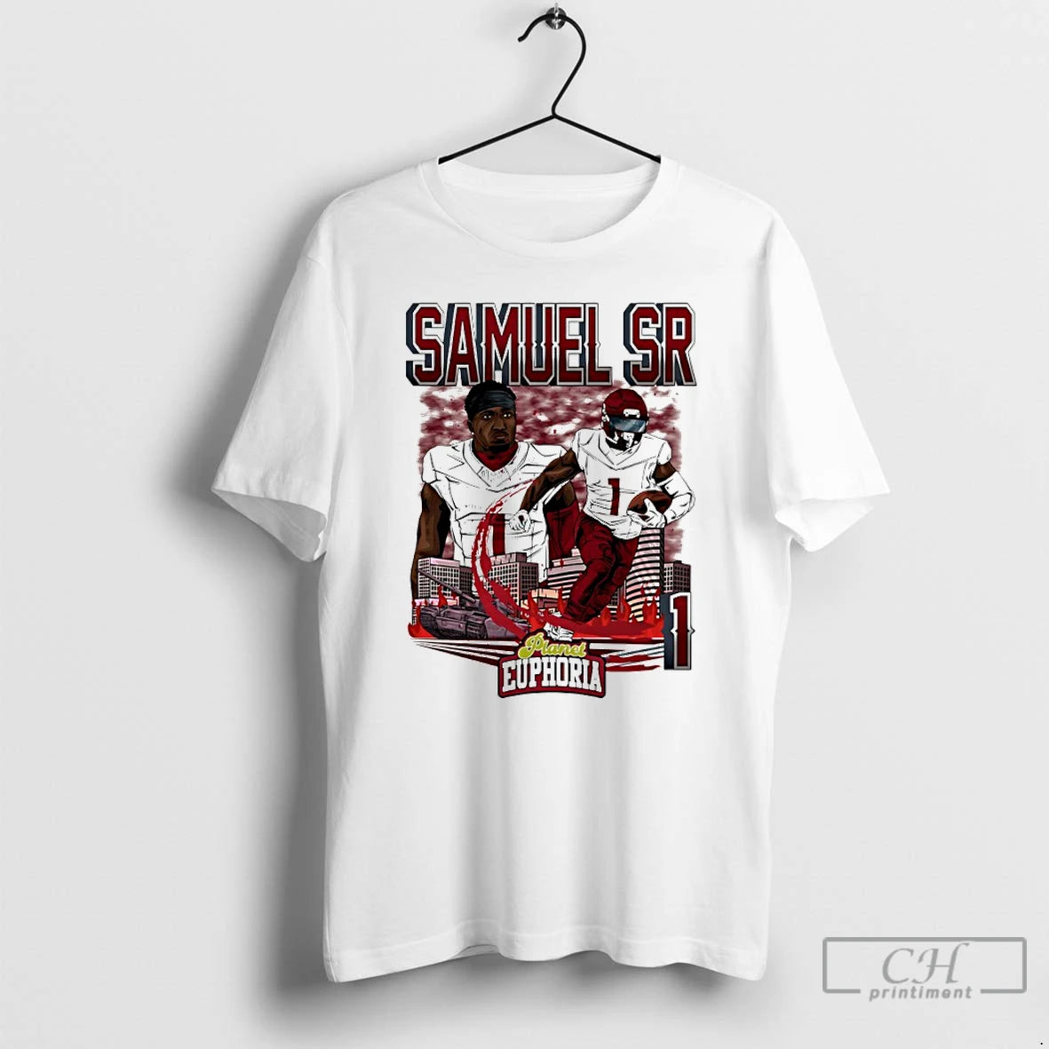 Classic Washington Football Deebo Samuel Sr Player Collage Vintage T-Shirts, Hoodie, Sweatshirt | AU01DripNestTees.com