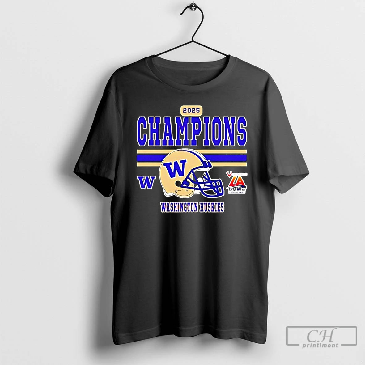 Classic Washington Huskies 2025 La Bowl Champions Helmet T-Shirts, Hoodie, Sweatshirt | AU01DripNestTees.com