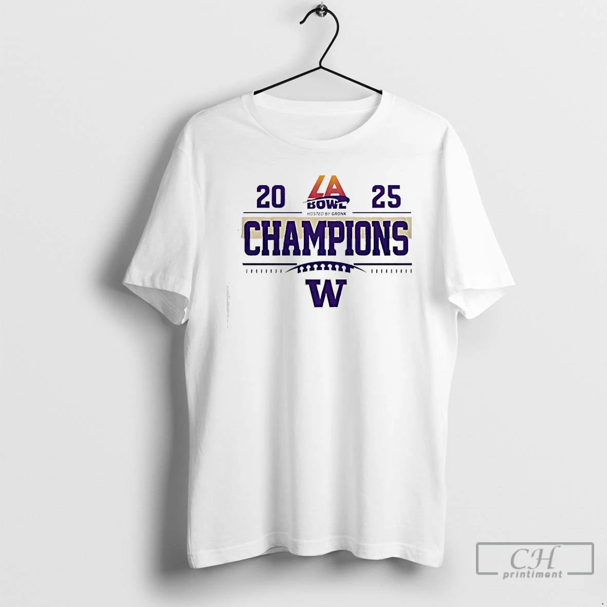Classic Washington Huskies 2025 La Bowl Champions Logo T-Shirts, Hoodie, Sweatshirt | AU01DripNestTees.com
