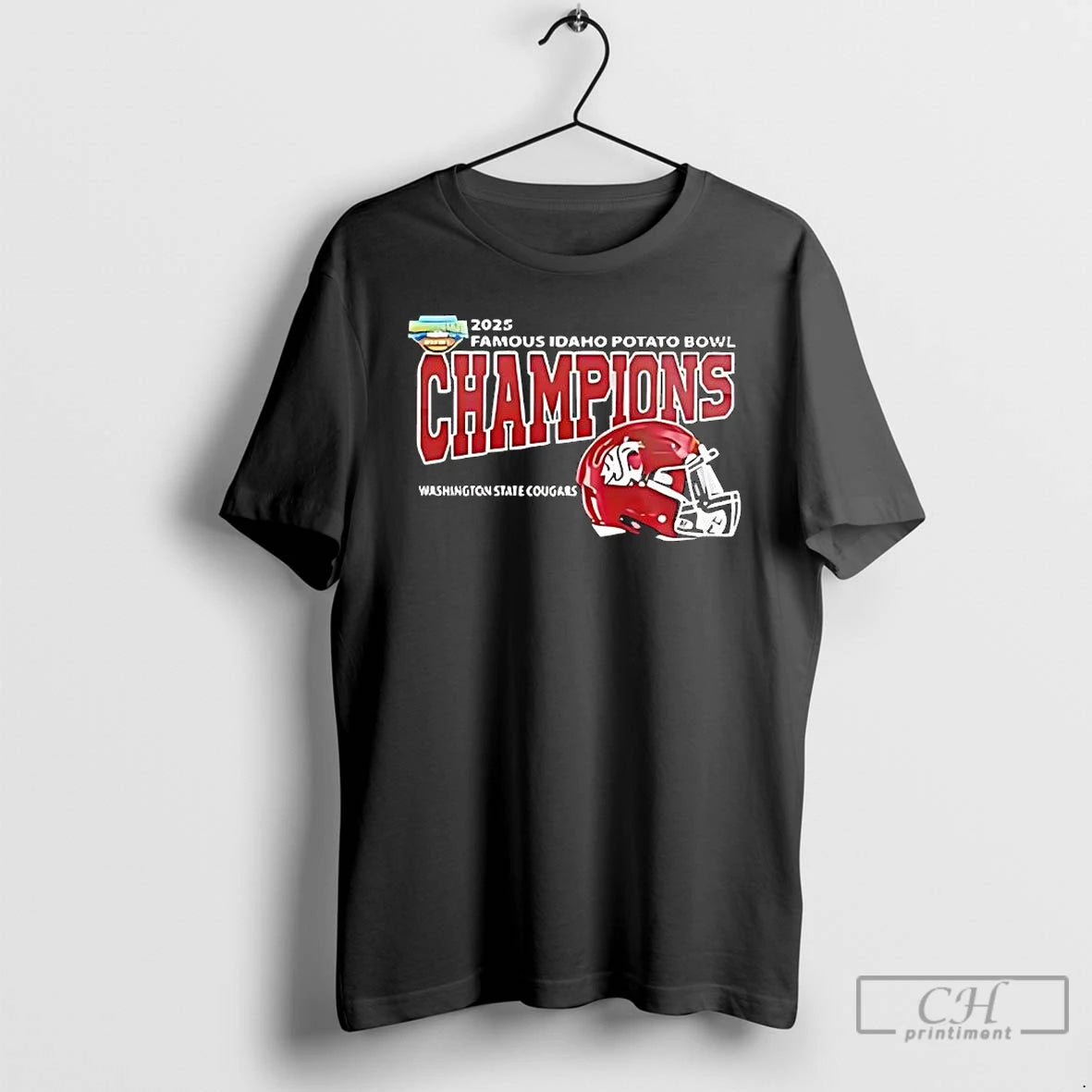 Classic Washington State Cougars 2025 Famous Idaho Potato Bowl T-Shirts, Hoodie, Sweatshirt | AU01DripNestTees.com