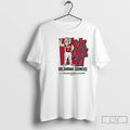Classic We Are In Oklahoma Sooners 2025 Cfp Bound Mascot Circle White T Shirts Sweater Hoodie, Sweatshirt