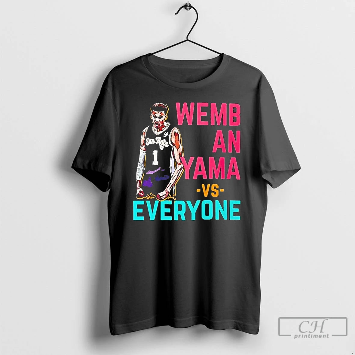 Classic Wembanyama Vs Everyone T-Shirts, Hoodie, Sweatshirt | AU01DripNestTees.com