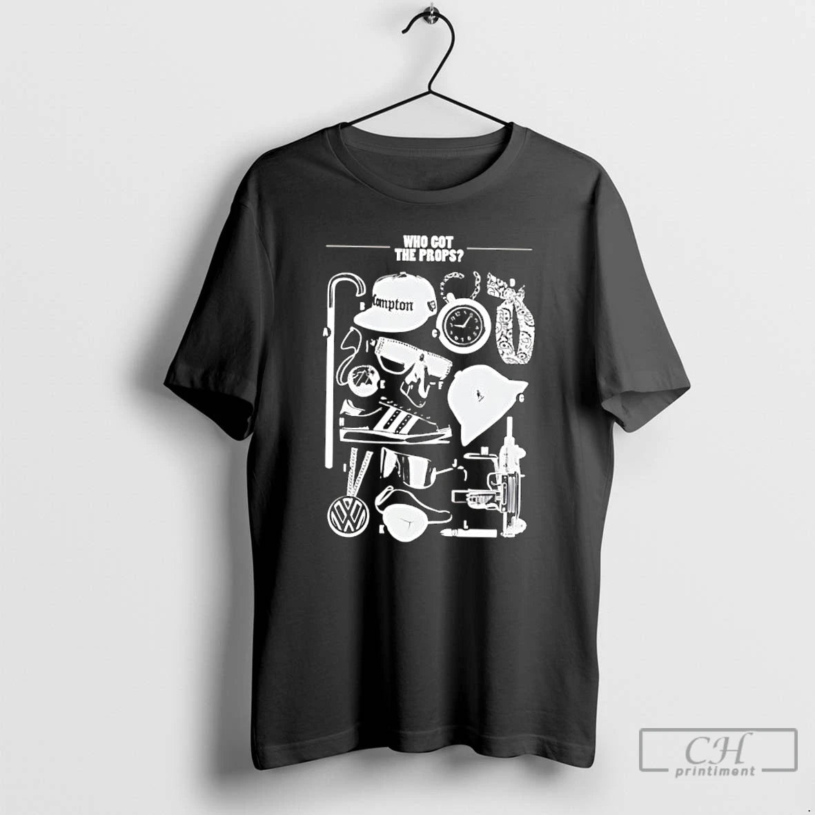 Classic Who Got The Props Black Hip Hop %ce%b3civintage T-Shirts, Hoodie, Sweatshirt | AU01DripNestTees.com