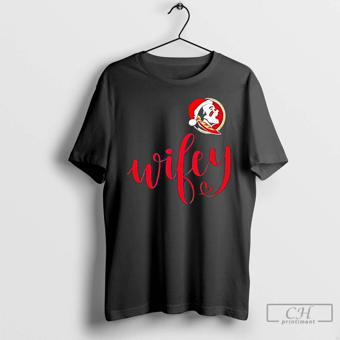 Classic Wifey Florida State Seminoles Santa Hat Merry Christmas T-Shirts, Hoodie, Sweatshirt | AU01DripNestTees.com