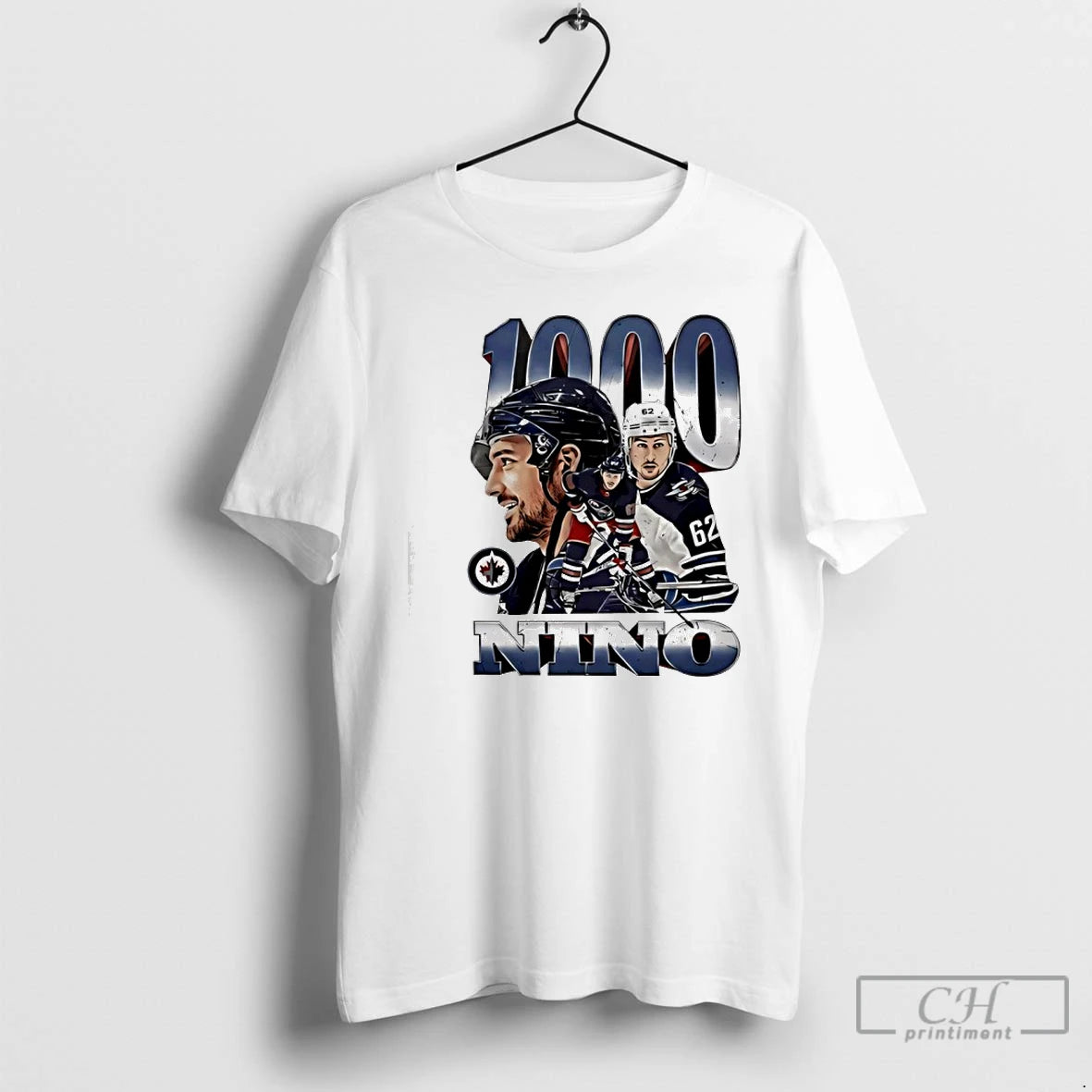 Classic Winnipeg Jets 1000 The Nino 1990 T-Shirts, Hoodie, Sweatshirt | AU01DripNestTees.com