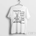 Classic Wolf Arguing With Me Is Crazy Because My Goal Isnt To Win T Shirts Hoodie, Sweatshirt | AU01DripNestTees.com