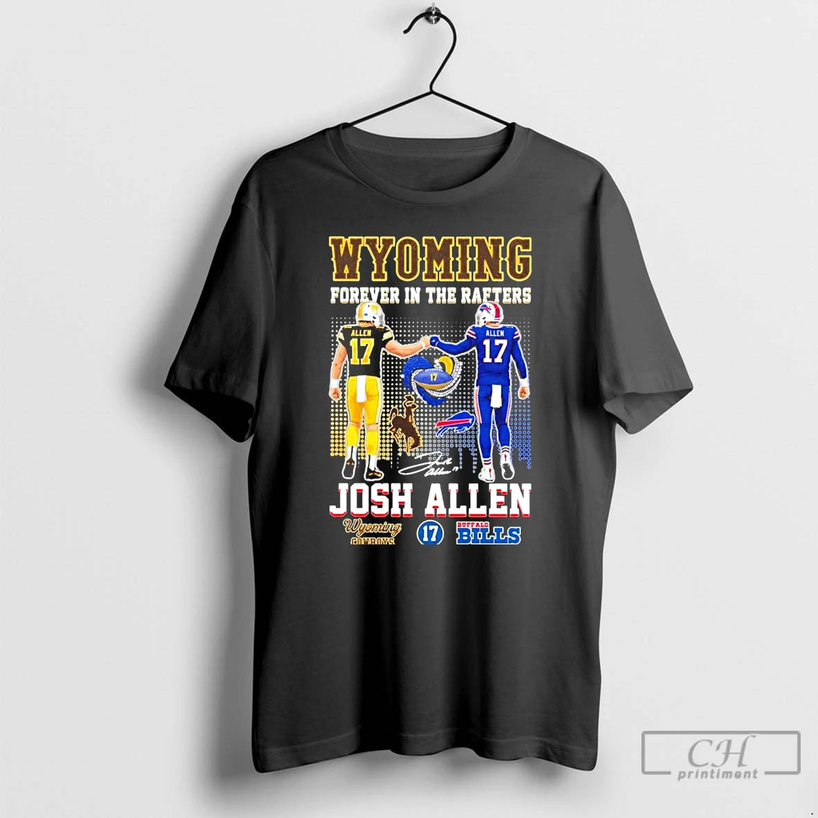 Classic Wyoming Cowboys X Buffalo Bill Forever In The Rafters T-Shirts, Hoodie, Sweatshirt | AU01DripNestTees.com
