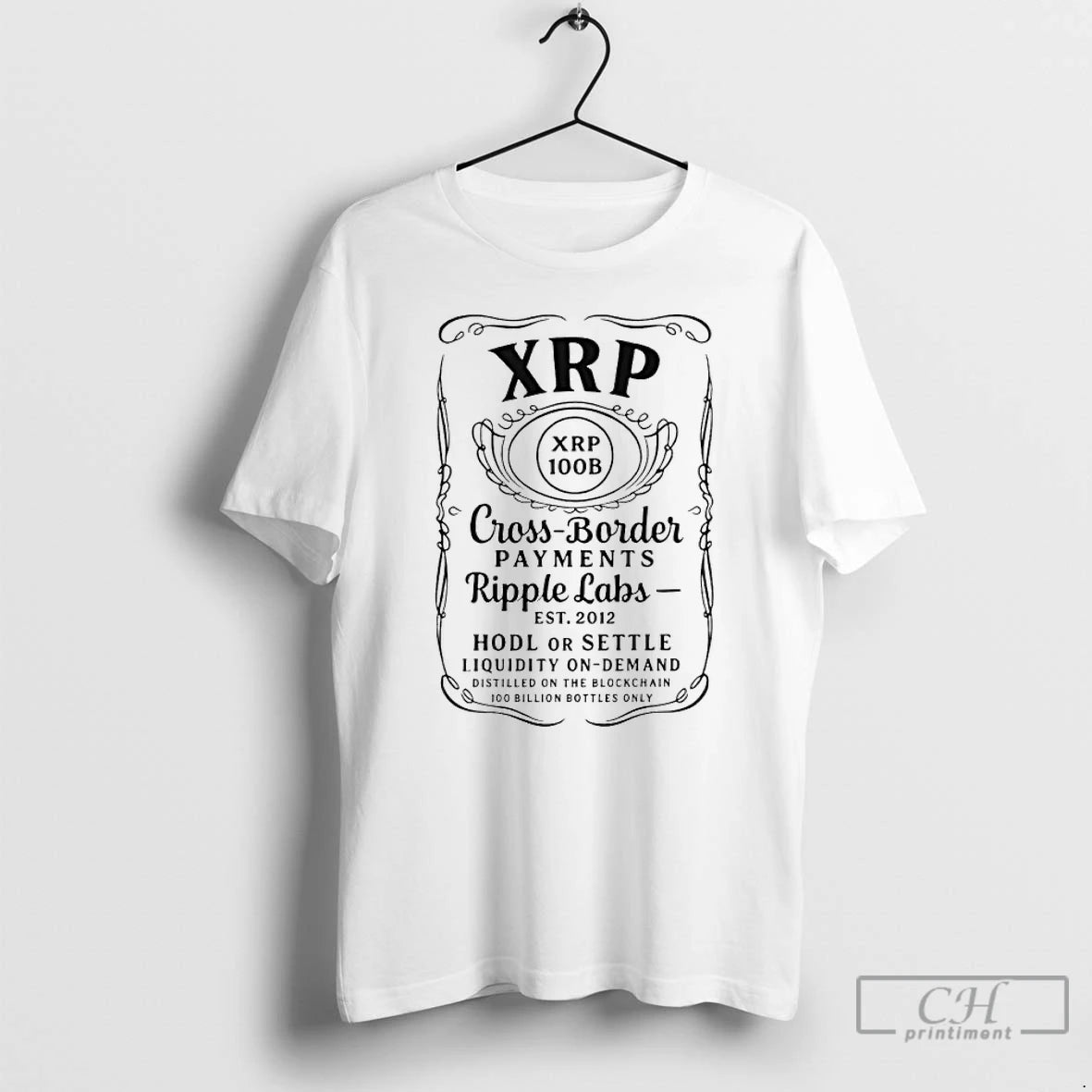 Classic Xrp Crypto Cross Border Payments Ripple Labs Est 2012 T-Shirts, Hoodie, Sweatshirt | AU01DripNestTees.com
