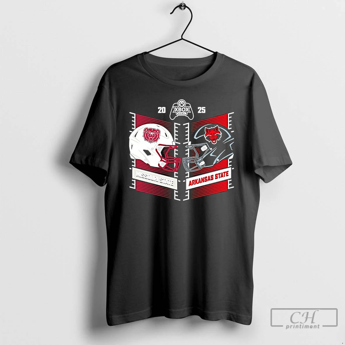 Classic Xbox Bowl 2025 Missouri State Vs Arkansas State Head To Head T Shirts Sweater Hoodie, Sweatshirt