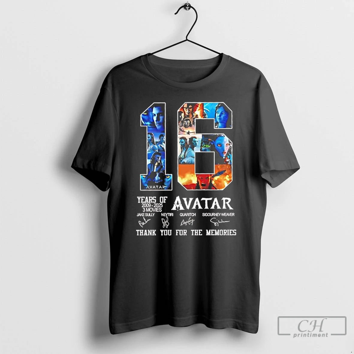 Classic Year Of Avatar 2009 2025 3 Movies Thank You For The Memories T Shirts Hoodie, Sweatshirt | AU01DripNestTees.com