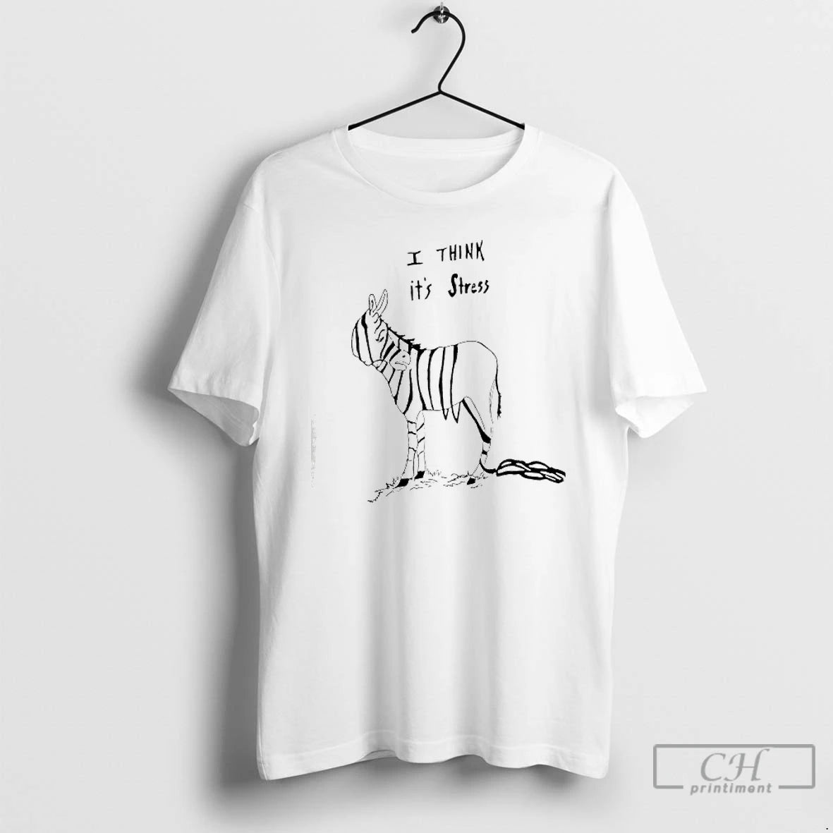 Classic Zebra Stripes I Think Its Stress T-Shirts, Hoodie, Sweatshirt | AU01DripNestTees.com
