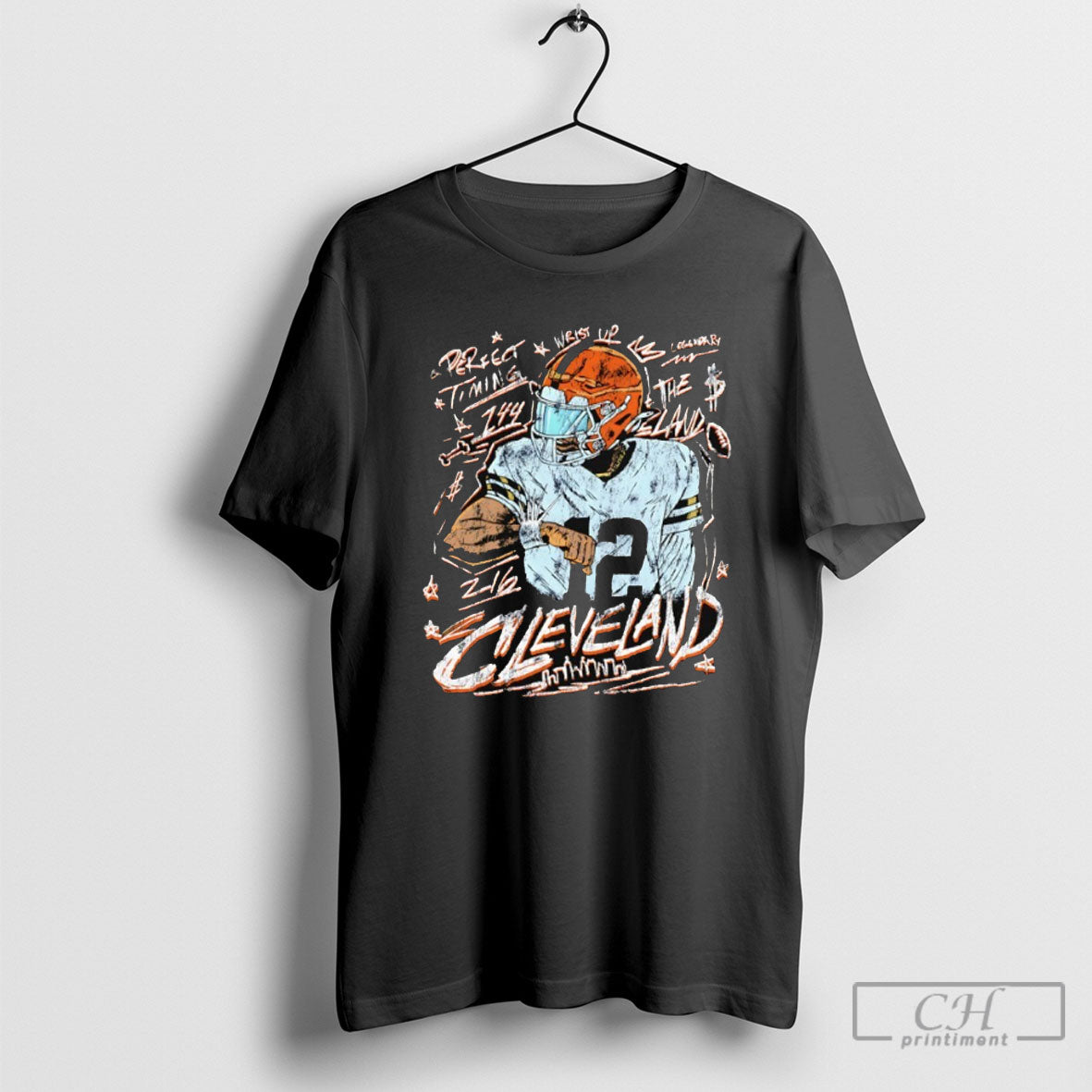 Cleveland Browns Football Shedeur Sanders Perfect Timing