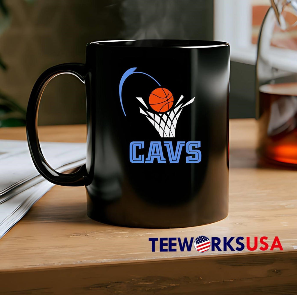 Cleveland Cavaliers Basketball Net CAVS Shirt