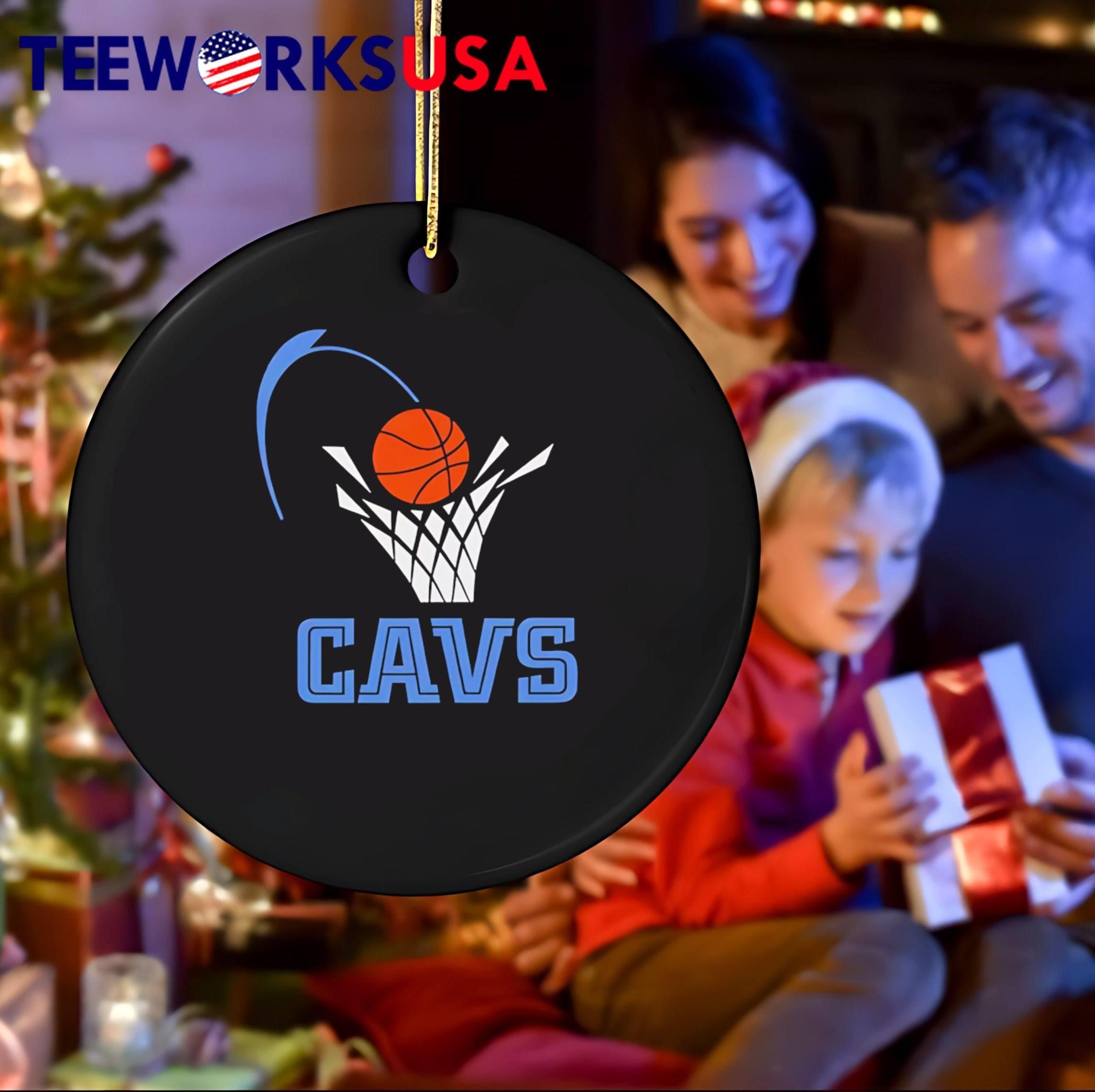 Cleveland Cavaliers Basketball Net CAVS Shirt