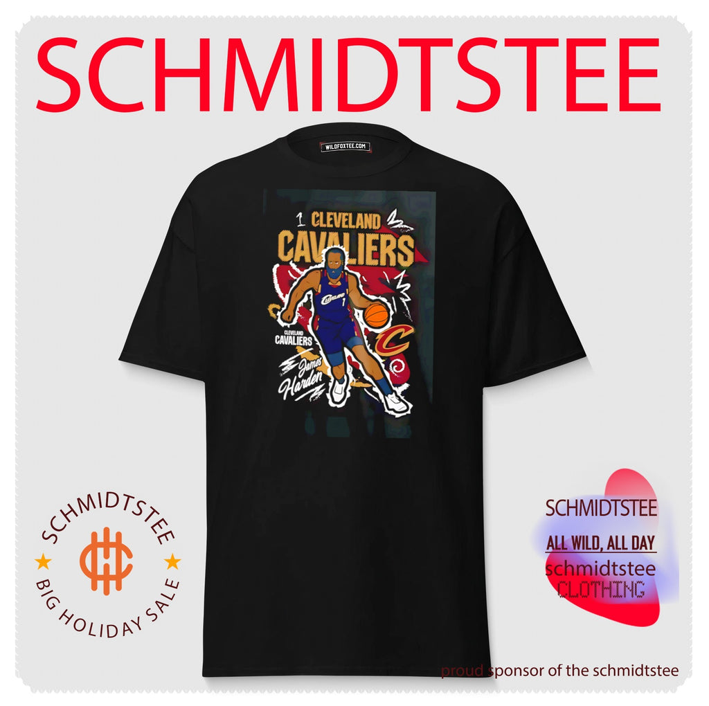 Cleveland Cavaliers James Harden comic style shirt