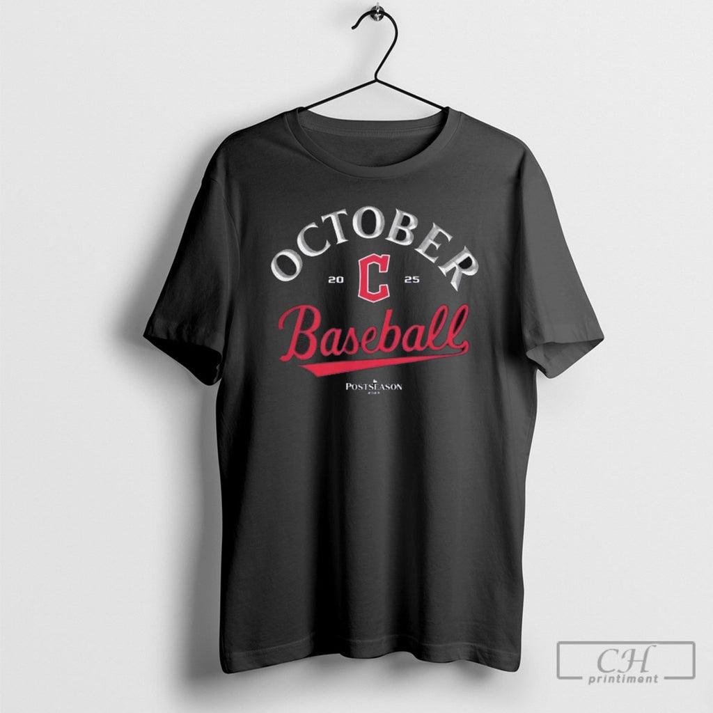 Cleveland Guardians October Baseball 2025 Shirt Sweater